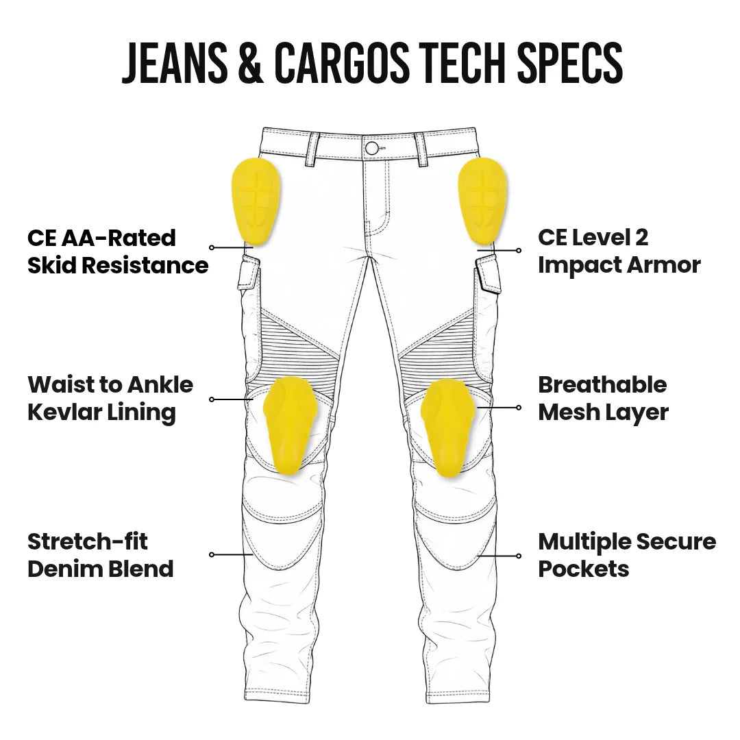 The Riding Jeans + Cargos Bundle